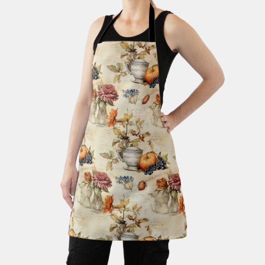 Bloemen Thanksgiving  Patroon (7) Schort (Insitu)