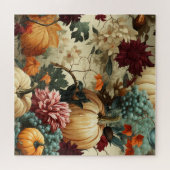 Bloemen Thanksgiving  Patroon (8) Legpuzzel (Horizontaal)