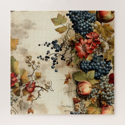 Bloemen Thanksgiving  Patroon (9) Legpuzzel (Horizontaal)