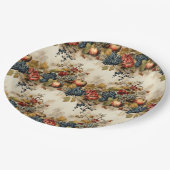 Bloemen Thanksgiving  Patroon (9) Papieren Bordje (Gekanteld)