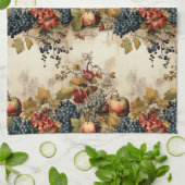 Bloemen Thanksgiving Patroon (9) Theedoek (Gevouwen)