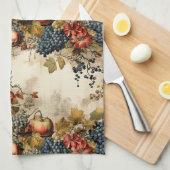 Bloemen Thanksgiving Patroon (9) Theedoek (Quarter Fold)