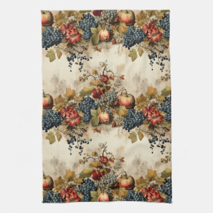 Bloemen Thanksgiving Patroon (9) Theedoek
