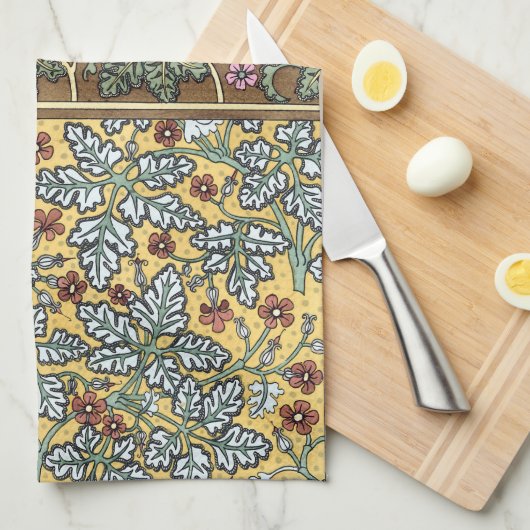  bloemen theedoek (Quarter Fold)