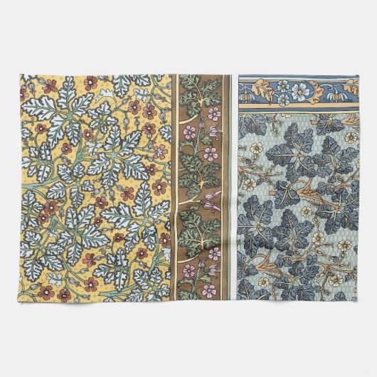  bloemen theedoek (Horizontaal)