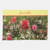  bloemen theedoek (Horizontaal)