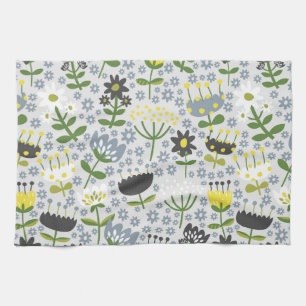 bloemen theedoek