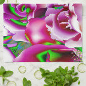 Bloemen Theedoek (Gevouwen)