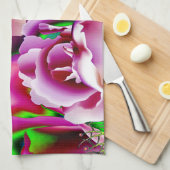 Bloemen Theedoek (Quarter Fold)