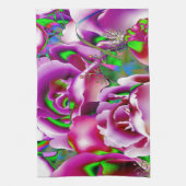 Bloemen Theedoek (Verticaal)