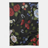 Bloemen Theedoek (Verticaal)