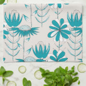 Bloemen Theedoek (Gevouwen)