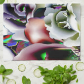 Bloemen Theedoek (Gevouwen)