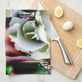Bloemen Theedoek (Quarter Fold)
