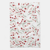 Bloemen Theedoek (Verticaal)
