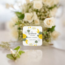 Bloemen thema welkom