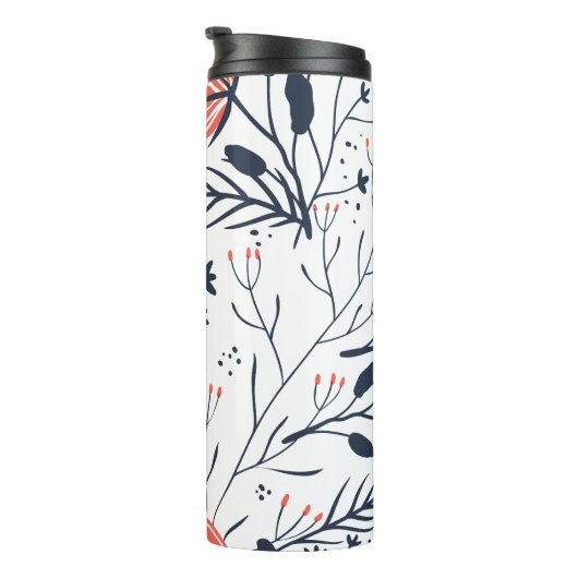 Bloemen Thermosbeker (Geroteerd rechts)