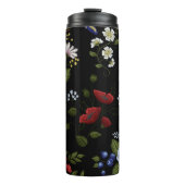 Bloemen Thermosbeker (Voorkant)