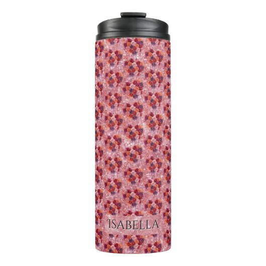 Bloemen Thermosbeker (Voorkant)