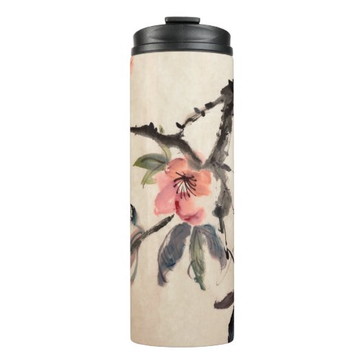 Bloemen Thermosbeker (Voorkant)