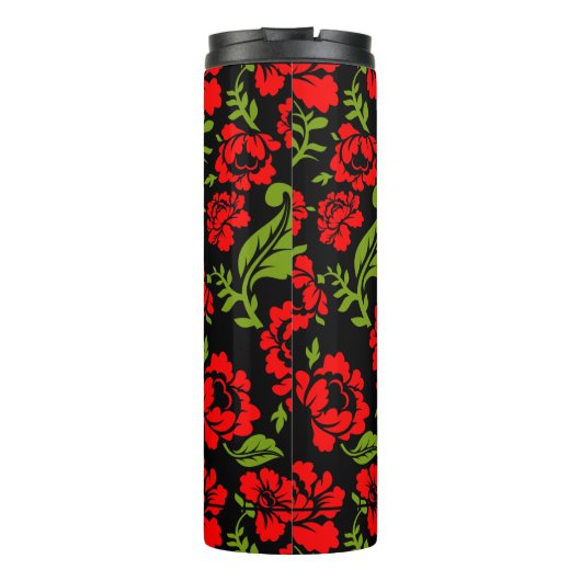 Bloemen Thermosbeker (Achterkant)