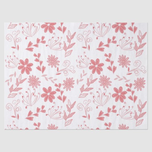 Bloemen Tissuepapier (Voorkant)