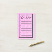 Bloemen To Do Lijst Post-it Briefjes Post-it® Notes (Op bureau)