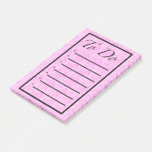 Bloemen To Do Lijst Post-it Briefjes Post-it® Notes (Schuin)