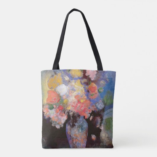 Bloemen Tote Bag (Achterkant)