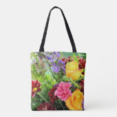 Bloemen Tote Bag (Achterkant)