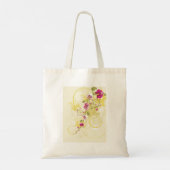  bloemen tote bag (Achterkant)