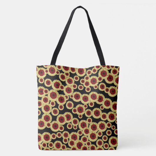 Bloemen Tote Bag (Achterkant)