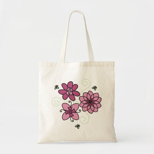 Bloemen Tote Bag (Voorkant)