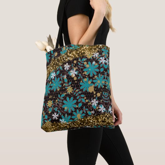 bloemen tote bag (Dichtbij)