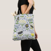 bloemen tote bag (Dichtbij)