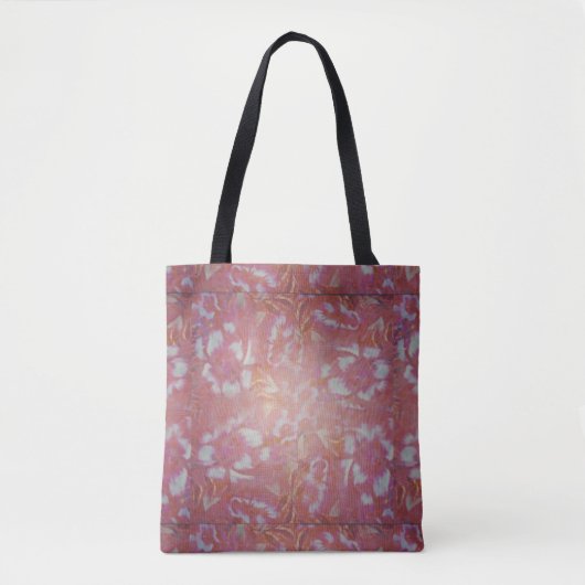  bloemen tote bag (Voorkant)