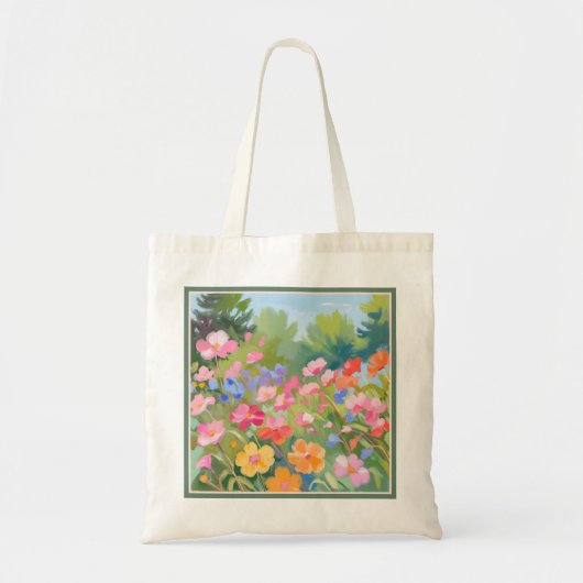 Bloemen Tote Bag (Voorkant)