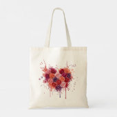 Bloemen Tote Bag (Achterkant)