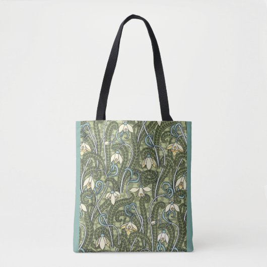  bloemen tote bag (Voorkant)