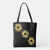  bloemen tote bag (Achterkant)
