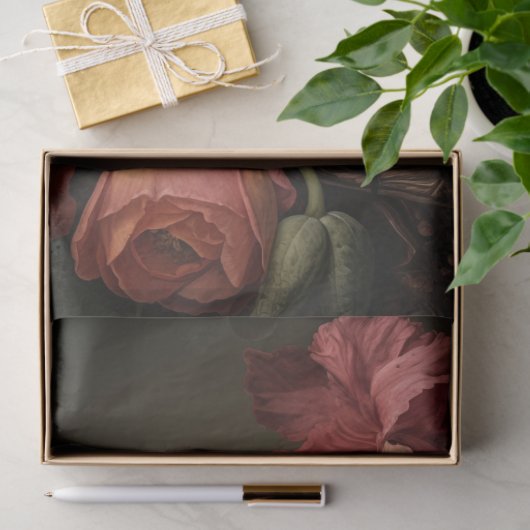  Bloemen Toucan Decoupage Tissuepapier (Geschenk)