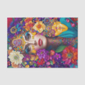 Bloemen Trendy Decoupage Tissue Paper Tissuepapier (Voorkant)