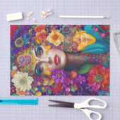 Bloemen Trendy Decoupage Tissue Paper Tissuepapier (Craft)