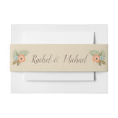 Bloemen Tropisch van het strand Uitnodigingen Wikkel (Voorkant Voorbeeld)