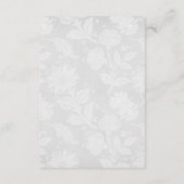  Bloemen Trouwen Gastgegevens Informatiekaartje (Achterkant)