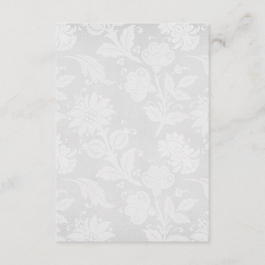  Bloemen Trouwen Gastgegevens Informatiekaartje (Achterkant)