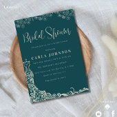 Bloemen trouwjurk vrijgezellenfeest kaart