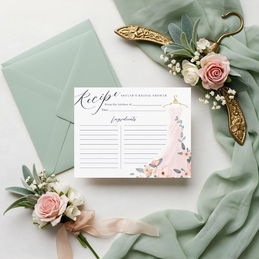 Bloemen Trouwjurk Vrijgezellenfeest Recept Kaart