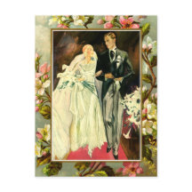  Bloemen Trouwpaar sjabloon