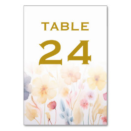 Bloemen Trouwtafel Aantal Kaarten
